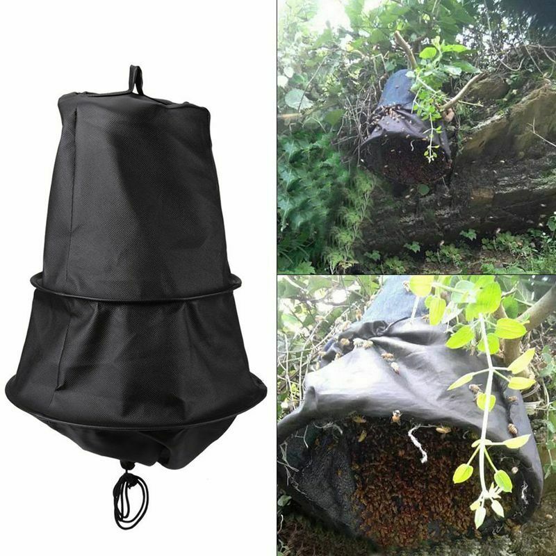 3 Layers Beekeeping Tools Bee Cage To Catch With Bees Wild Recruit Black 40