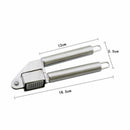 Professional Garlic Press Deluxe Heavy Duty Stainless Steel Crusher Slicer FAU