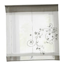 Rod Pocket Window Curtain Sheer Voile Bedroom Kitchen Balcony 60x120cm Grey