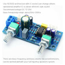 Low Pass Filter Bass Subwoofer Pre-AMP Amplifier Board Dual Power NE5532 Lo W6C8