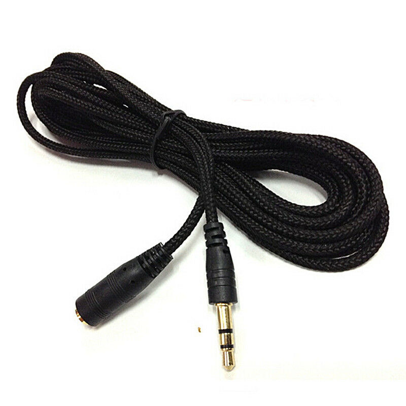 5M 16ft 3.5mm Stereo Audio Aux Headphone Cable Extension Cord Male to FemaleP TO