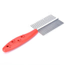 Grooming Pet Hair Grooming Two-sized Dense Comb Tooth Slicker Brush For Dogs LJA