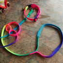 Strengthen Colorful Pets Puppy Lead Harness Leash Traction Rope Nylon