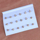 9 Pairs Womens Crystal Flower Ear Studs Earrings Elegant Hot Gif S0J9 Jewe L1N2