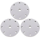 3 Pieces 6-Inch 9 Holes Soft Sponge Interface Pads Back-up Sanding Pad Tool
