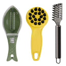Fish Scale Planer Tool Piece Scraping Set Scale Three Scraper - Plastic 3YGS