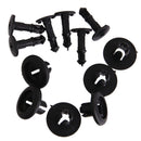 30pcs Push Type Bumper Bumpers Mounting Clips Holder