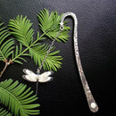 Luminous Night Dragonfly Bookmark Label Read Maker Feather Book Stationery ME