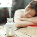 300ml USB Gas Tank Air Humidifier Aroma Essential Oil Diffuser Romantic Light