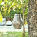 Retro Solar LED Lantern Outdoor Garden Hanging Lamp Lawn Landscape Light
