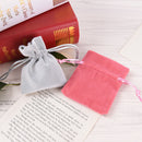 2X7*9 Jewelry Packing Velvet Bag Velvet Drawstring Bag Pouches Gift Game Rando3c