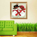 5D Diamond Painting Christmas Snowman Embroidery Cross Stitch Home Decor