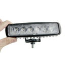 18W 6inch LED Work Light Bar Flood Lamp Offroad Driving Fog 4WD UTE SUV TruckJ!E