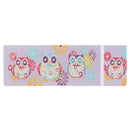 DIY Owl Special Shaped Diamond Painting 2 Grids Pencil Storage Case Gifts