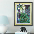 5D DIY Special Shaped Diamond Painting Girl Cross Stitch Mosaic Craft Kits