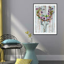 5D DIY Full Drill Diamond Painting Antler Embroidery Mosaic Craft Kit Decor
