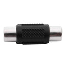 5pcs Audio Video RCA Female to Female Coupler Joiner Barrel Adapter X6K7