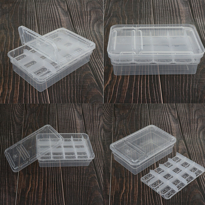 Pack of 3 24 Holes Egg Incubator, Automatic Incubator for Gecko, Lizards, Lions