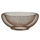 Wrought Iron Storage Basket Double Fruit Basket Modern Living Room Home Dri