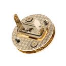 Metal Clasp Turn Lock Twist Locks Hardware For DIY Shoulder Bag Purse Handbag