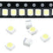 100PCS 3528 White Ultra Bright Light Diode 1210 SMD LED PLCC-2 20mA LED Light