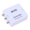 Mini RCA AV to HDMI Converter Adapter Composite AV2HDMI Converter #gib
