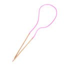 18 Set 80CM Smooth Bamboo Circular Knitting Needles Pins Size 2.0mm-10mm JR
