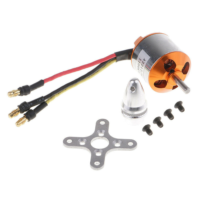 1pcs Metal A2217 1100KV Brushless Motor for 10inch Propelers Fixed Wing / 1070,