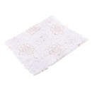 White Table Runner Flower Tablecloth Home Party Decor Venue Decor Rectangle