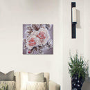 5D DIY Special Shaped Diamond Painting Retro Flower Cross Stitch Embroidery