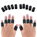 10xStretchy Finger Sleeve Support Wrap Arthritis Guard Volleyball_Basketbal