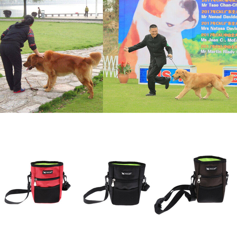2Pack Dog Treat Pouch Adjustable Straps Easlily Carry Pet Toys Snack Phones