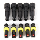 5Pcs Car Waterproof Electrical Connector Terminal 1Pin Way Wire Blade Fus S Gw
