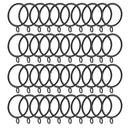 40 Pack Curtain Rings, 38mm Internal Diameter Curtains Rings Hanging Rings  G7F1