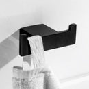 1X(Double Hook,304 Stainless Steel Towel Hook Kitchen Bathroom Bathroom Acc