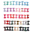 10Pcs/lot Baby mini Bow Hairpins Girls Hair Accessories Kids Hair OZ