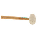 Rubber Mallet Hammer with Hardwood Handle for Outdoor Camping, Gardening