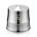 Stainless Steel Reusable Coffee Milk Frother Capsule Cup Filter for Illy