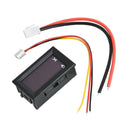 New Digital LED DC 10A Volt Amp Watt Power Monitor Ammeter Voltmeter Red&Red