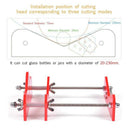Glass Bottle Cutter, Bottle Cutting Machine Bundle, Acrylic DIY Bottle Cutt
