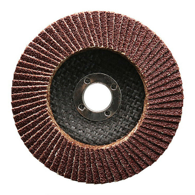115mm/4.5'' Flap Wheels Grinding Sanding Discs 60 Grit Angle Grinder 3c