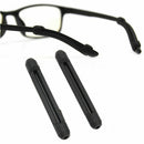 Temple Hook Tip Eyeglass / Glasses / Spectacles Ear Grip Anti Slip, Black A C9B4