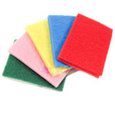 10Pcs Scouring pads cleaning cloth dish towel colorful home scour scrub- OZ