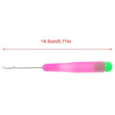 Hair Extension Needle Crochet Hook Braid Tie Weaving Knitting Pulling Wig Tools