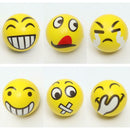 Kids Face Expression Squeeze Ball PU Hand Wrist Exercise Stress Relief Toys