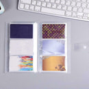 Transparent Plastic Cover Business Card Book Card Holder Cards Insert F 240 R8Q2