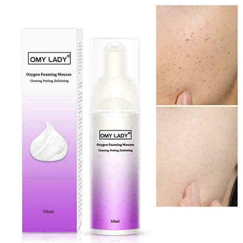 50ml Deep Cleansing Exfoliating Peeling Mousse Removal Scrub H0D8 Facial Ne L5I2
