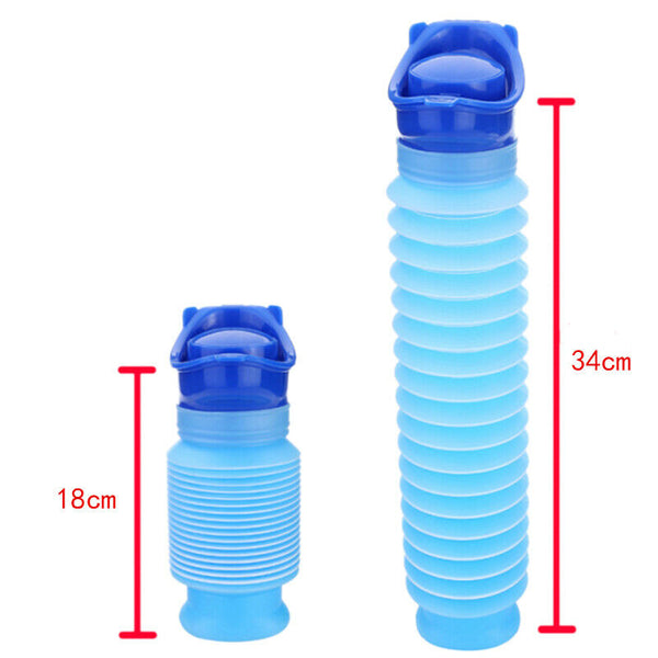 Portable Urine Bottle Urine Bottle 750Ml Retractable Urinal For Travel Camp W2H3