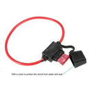 10pcs DC 12V 40A Standard Blade Inline Fuse Holder Splash Proof for Car Bik