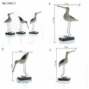 Seagull Pattern Mediterranean Marble Wood Marble Decoration